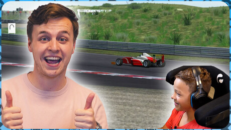 Robbie crasht in een ECHTE F1 simulator?!🏎😱 | Simracen | ZappEsport